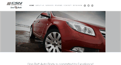 Desktop Screenshot of donbuttautobody.com